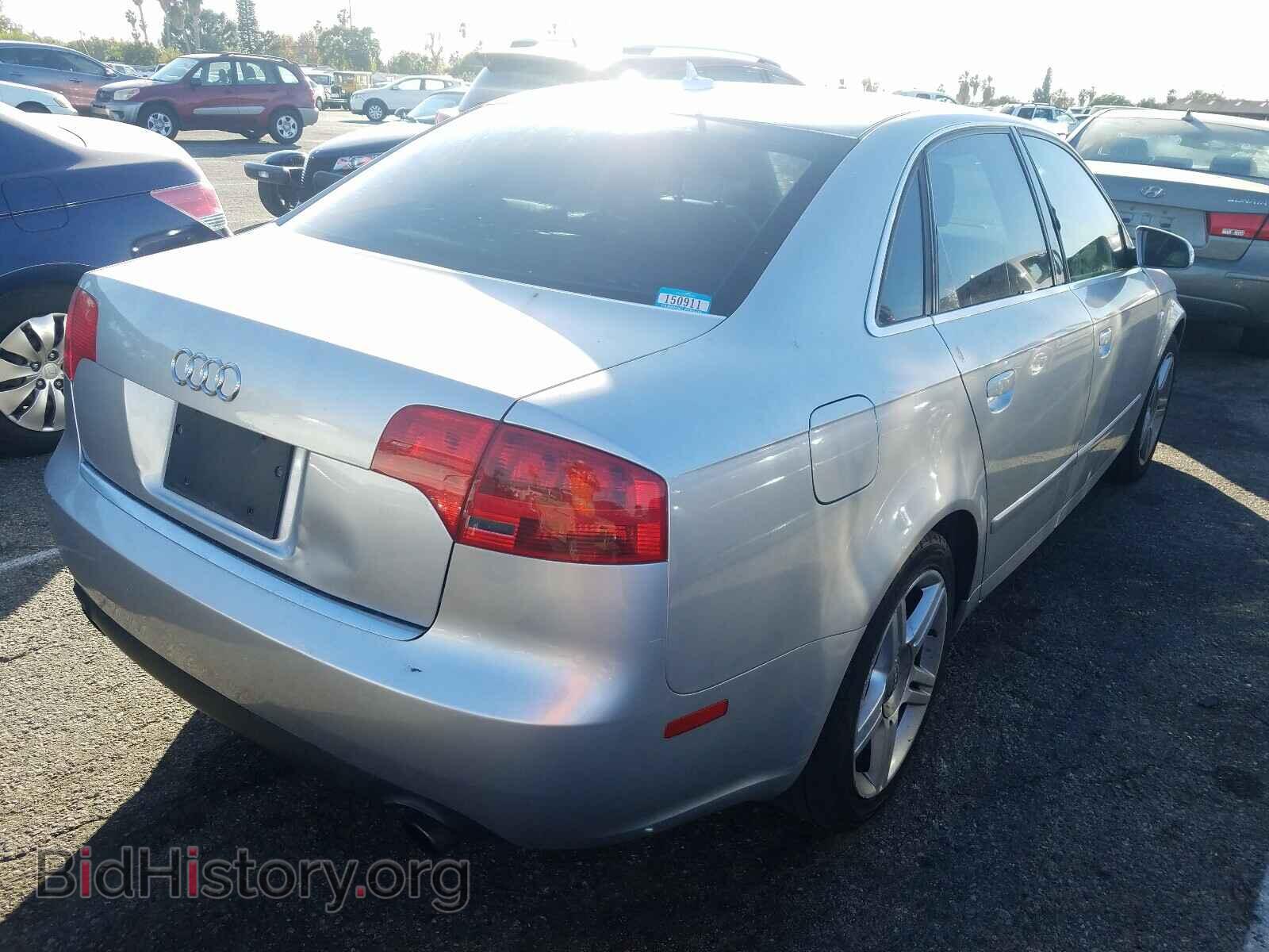2007 AUDI A4 - VIN: WAUAF78E17A122668 - Фото 4