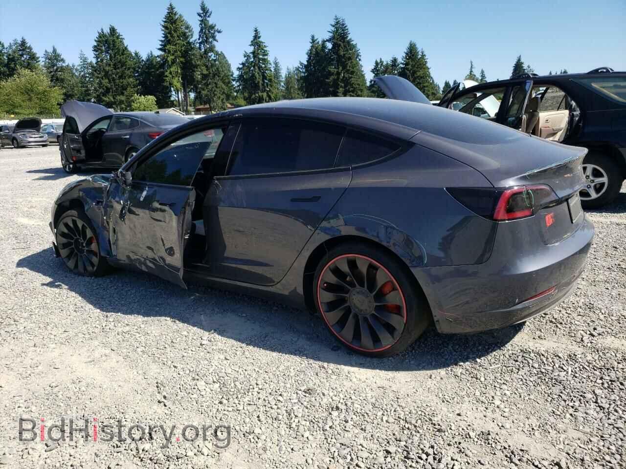 2022 TESLA MODEL 3 - VIN: 5YJ3E1ECXNF163321 - Photo 2