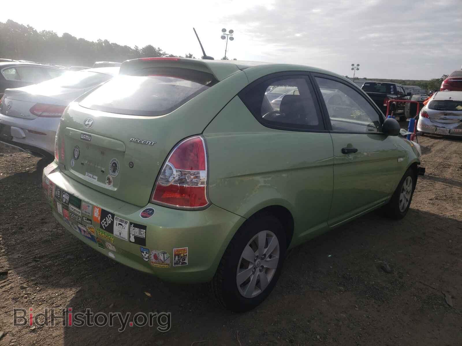 2009 HYUNDAI ACCENT - VIN: KMHCM36C99U108817 - Фото 4