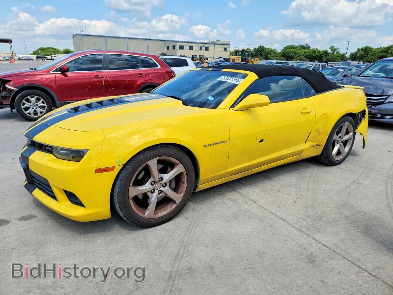 Фотография 2G1FK3DJ8E9295069 - CHEVROLET CAMARO 2014