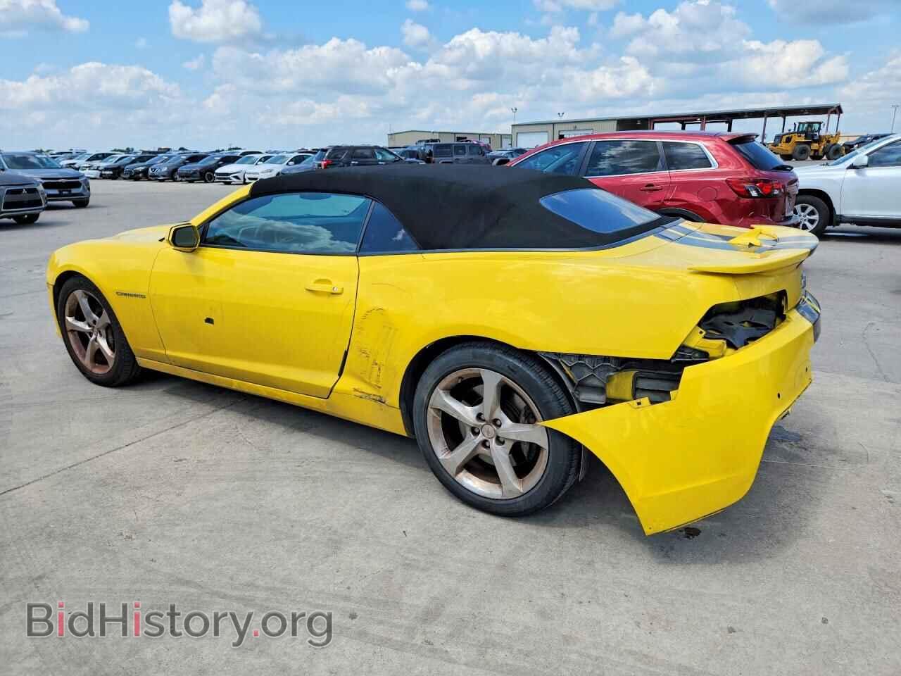 2014 CHEVROLET CAMARO - VIN: 2G1FK3DJ8E9295069 - Фото 2