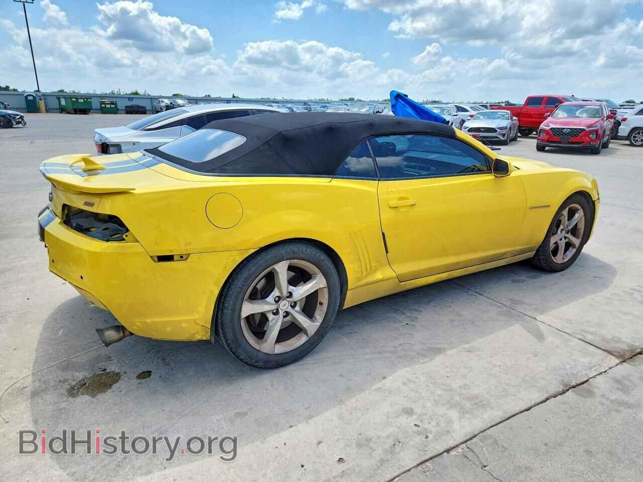 2014 CHEVROLET CAMARO - VIN: 2G1FK3DJ8E9295069 - Фото 3