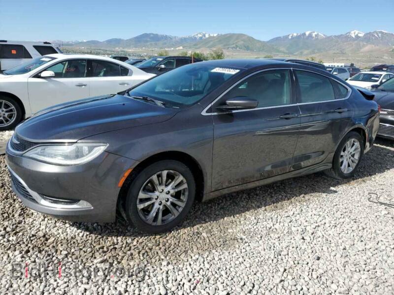 2016 Chrysler 200 Limited (VIN 1C3CCCAB7GN120417) — photo 1 of 14, Copart, damage: rear end