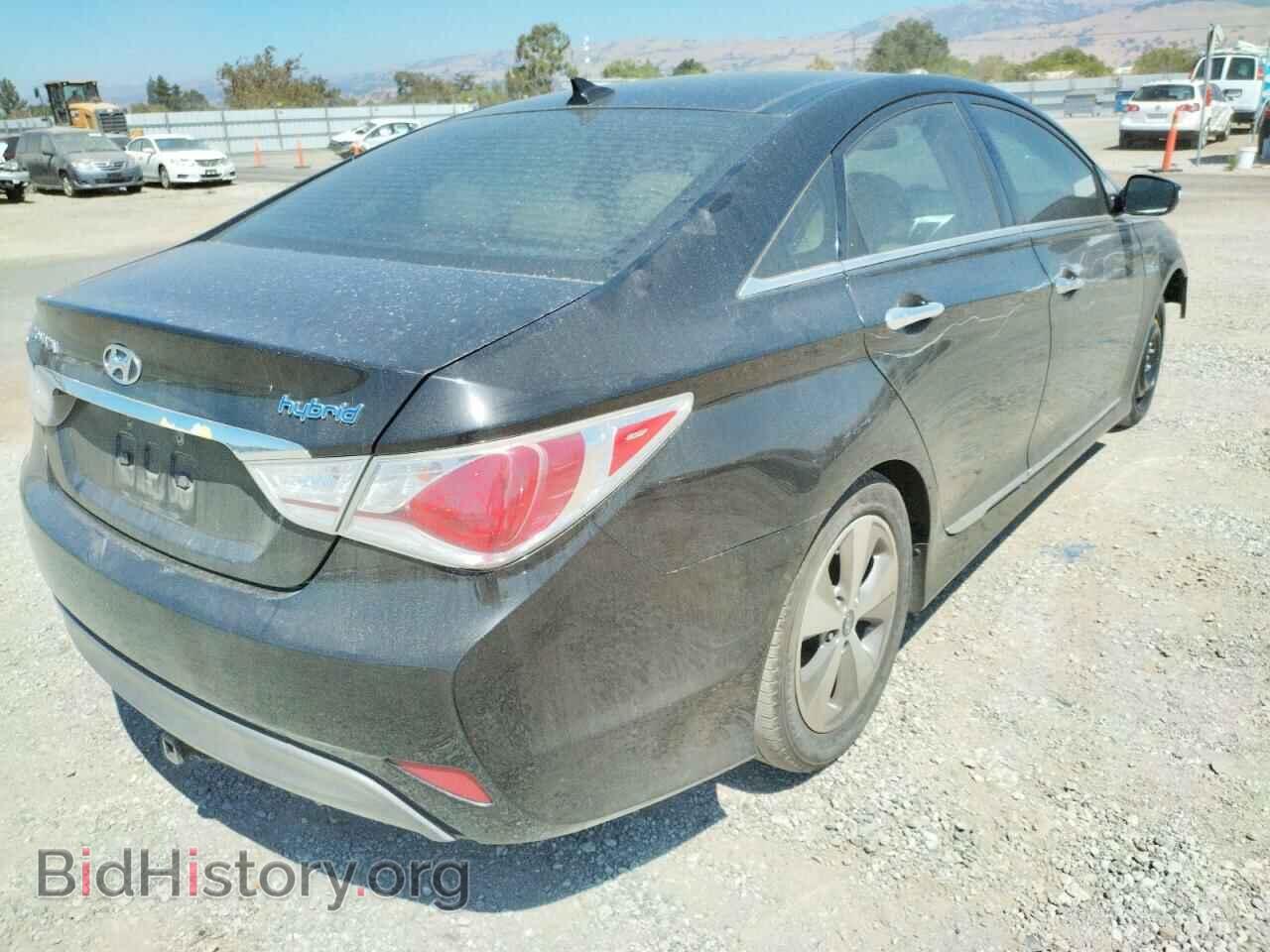 2012 HYUNDAI SONATA - VIN: KMHEC4A43CA032232 - Photo 4