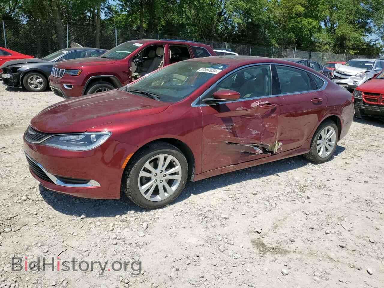 Фотография 1C3CCCABXFN556628 - CHRYSLER 200 2015