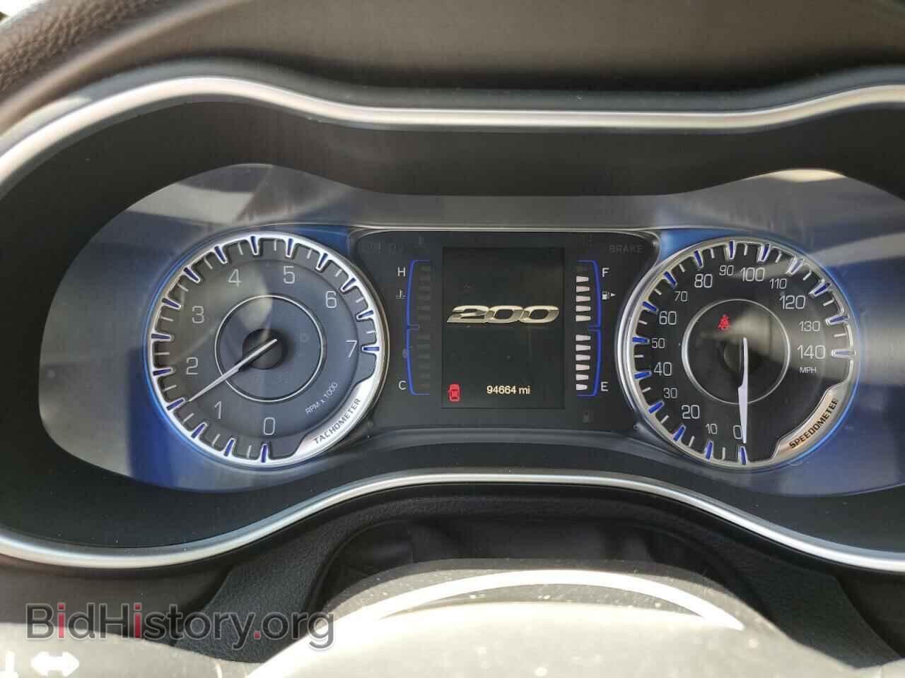 2015 CHRYSLER 200 - VIN: 1C3CCCABXFN556628 - Фото 9