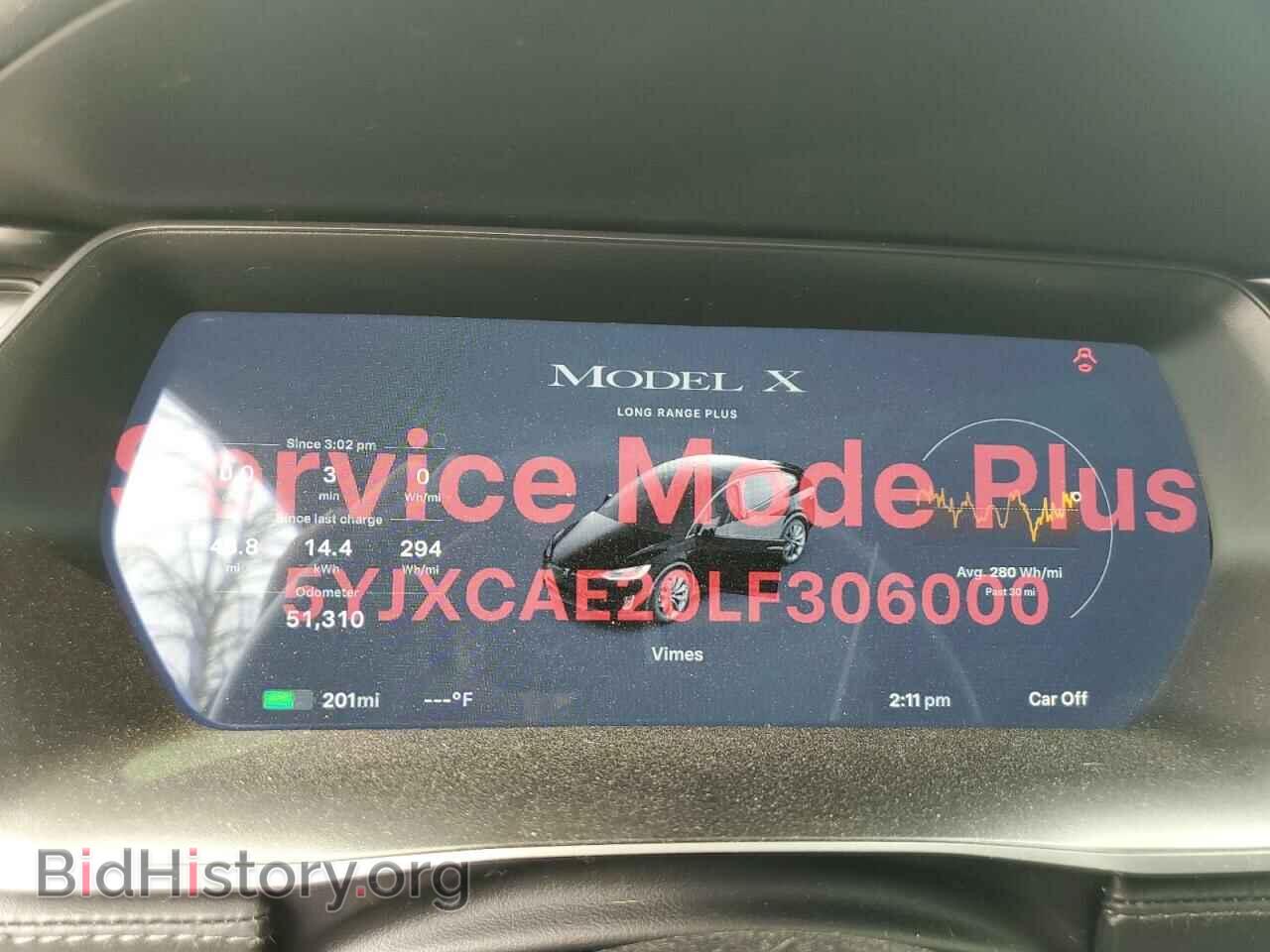 2020 TESLA MODEL X - VIN: 5YJXCAE20LF306000 - Photo 9