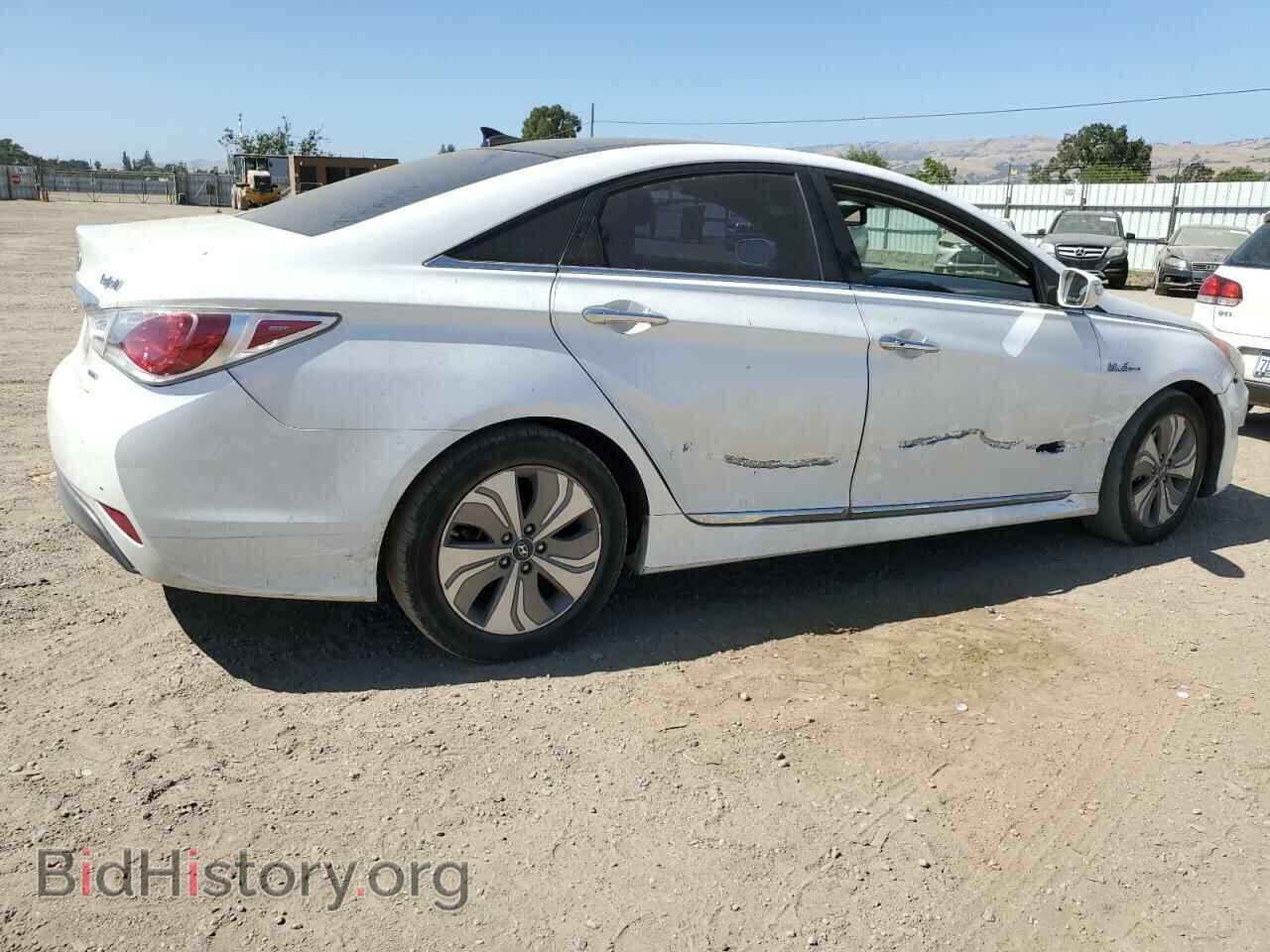 2014 HYUNDAI SONATA - VIN: KMHEC4A42EA107165 - Фото 3