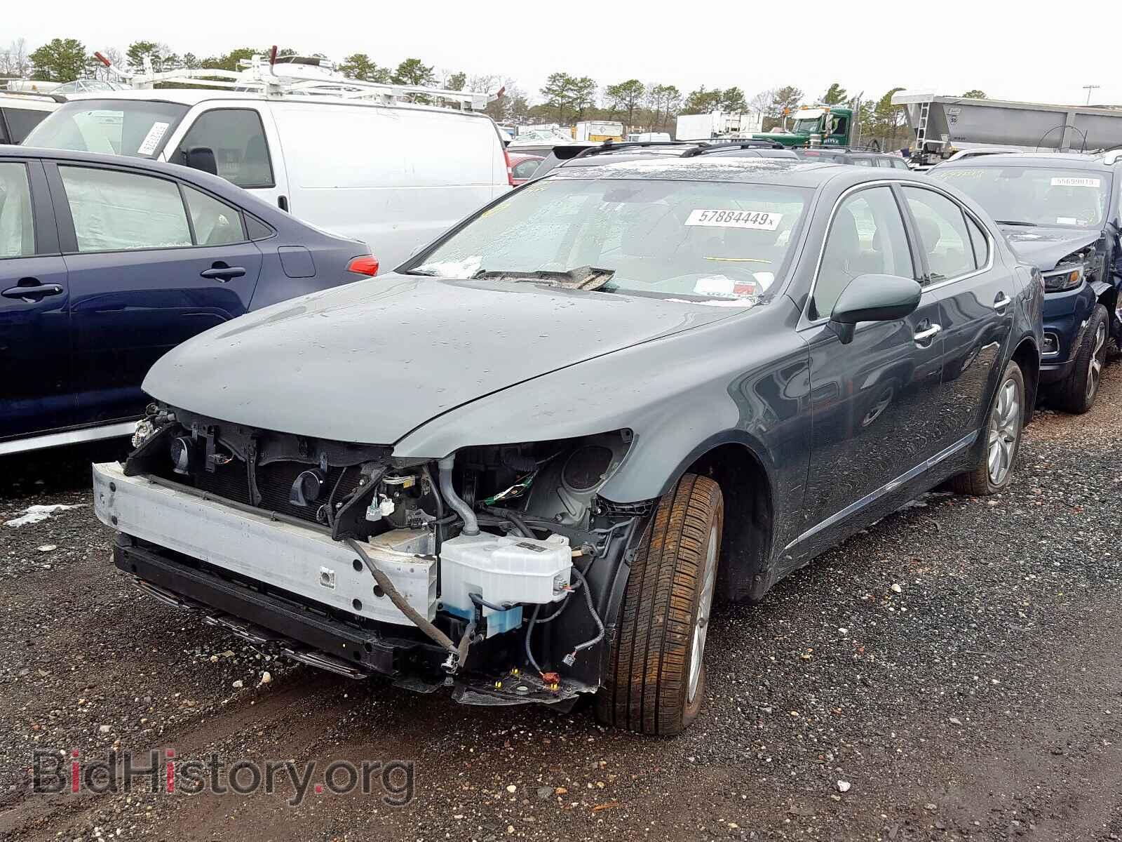 2009 LEXUS LS460 - VIN: JTHCL46F095003941 - Фото 2