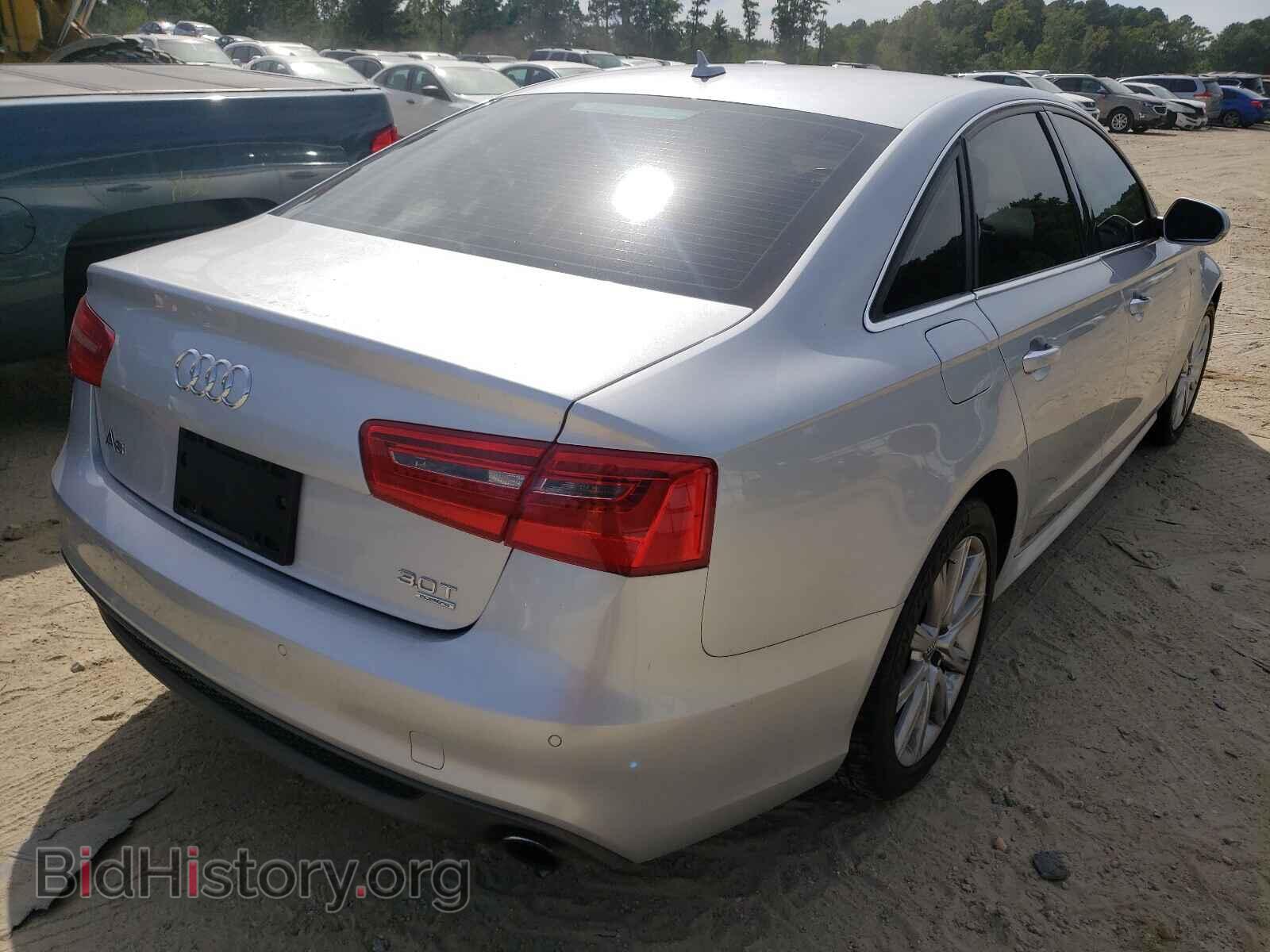 2012 AUDI A6 - VIN: WAUHGAFC1CN049749 - Фото 4