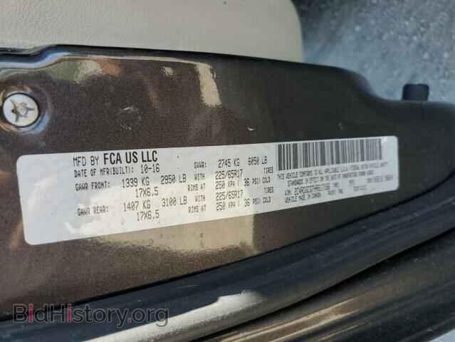 2017 DODGE CARAVAN - VIN: 2C4RDGCG7HR617166 - Фото 12