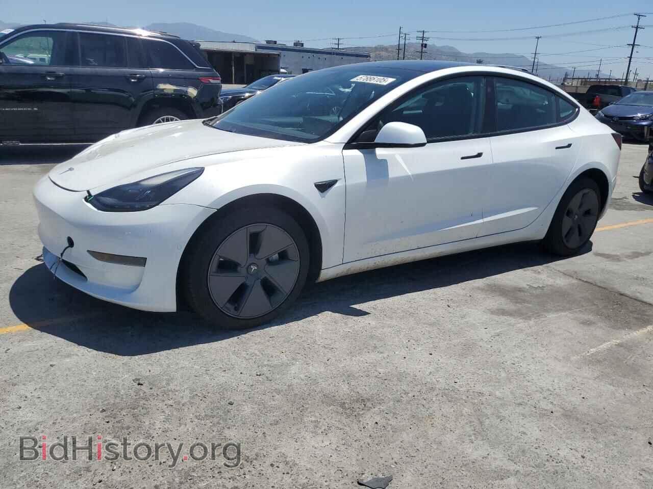 Фотография 5YJ3E1EA1MF070393 - TESLA MODEL 3 2021