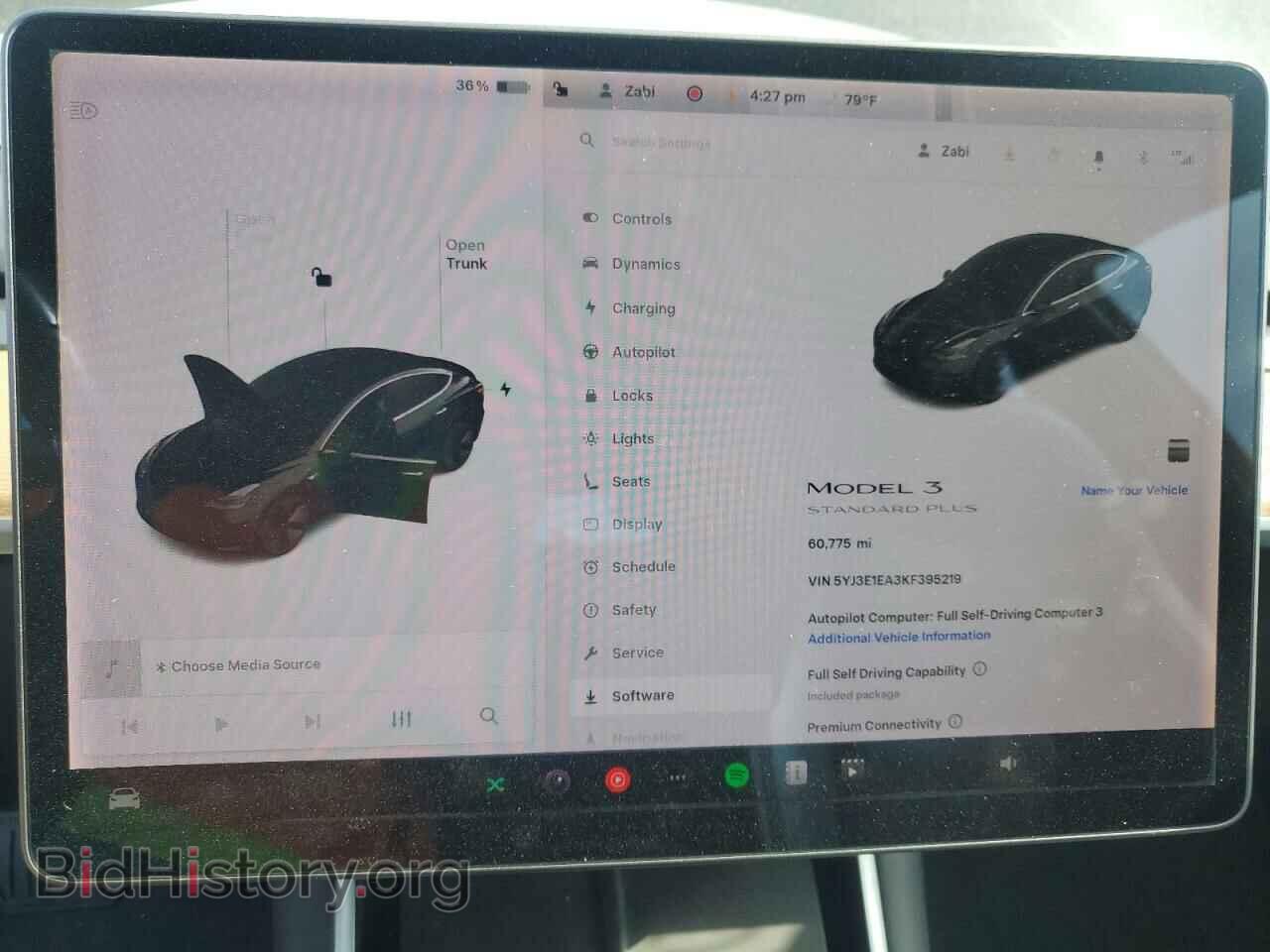 2019 TESLA MODEL 3 - VIN: 5YJ3E1EA3KF395219 - Photo 9
