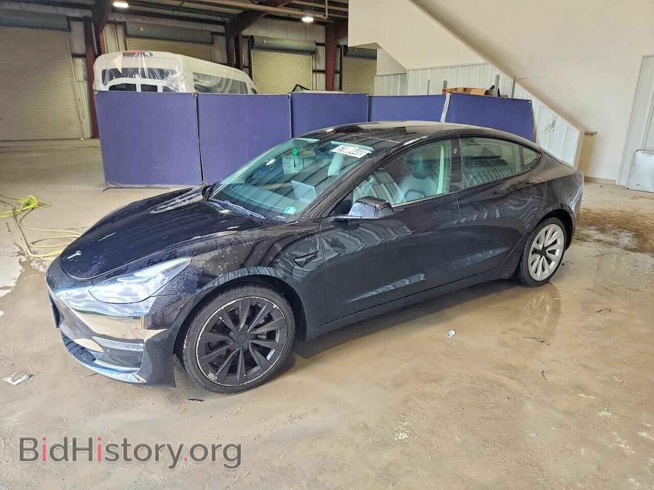 Photo 5YJ3E1EB9NF304936 - TESLA MODEL 3 2022