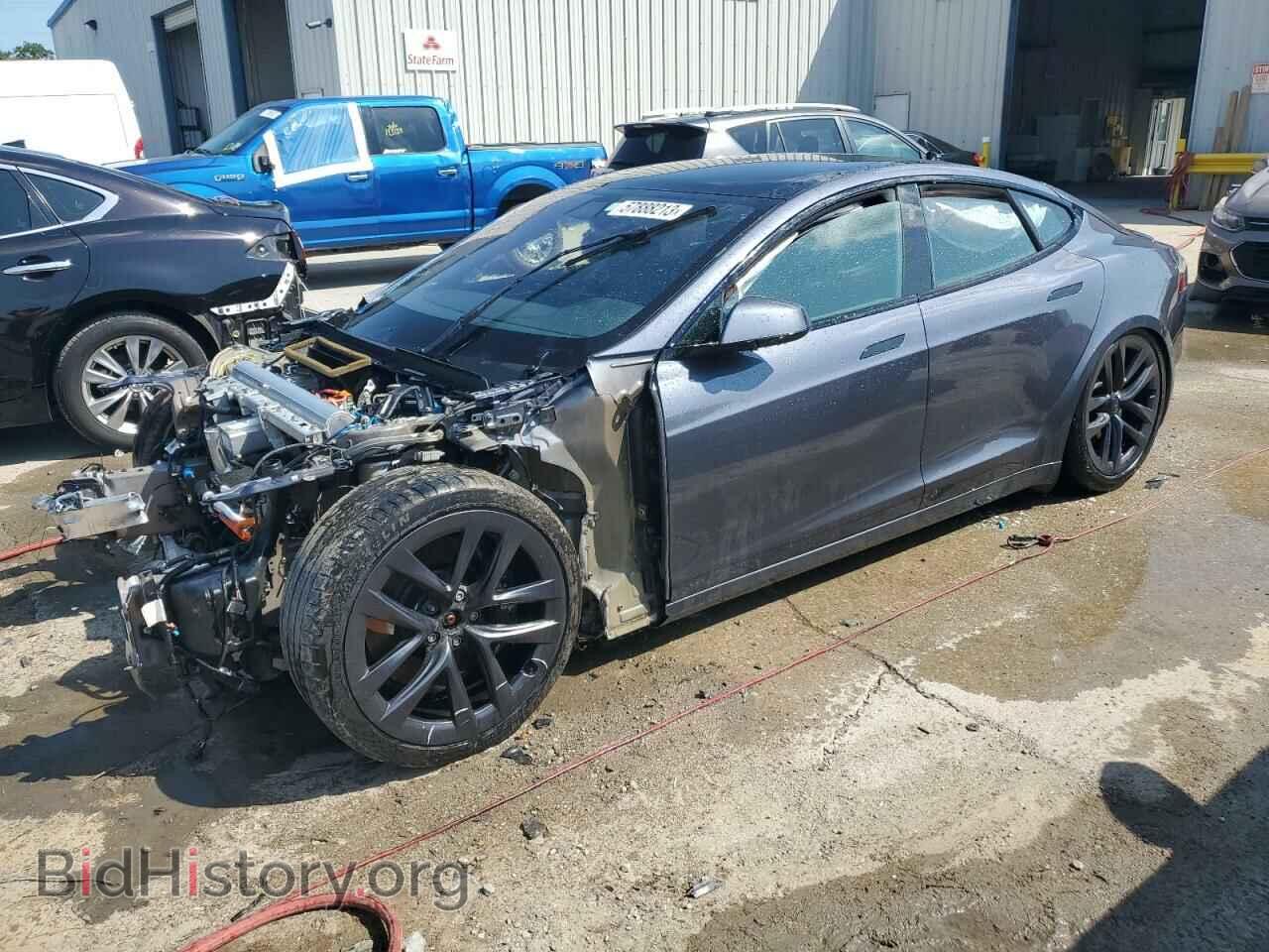 Photo 5YJSA1E64MF451688 - TESLA MODEL S 2021