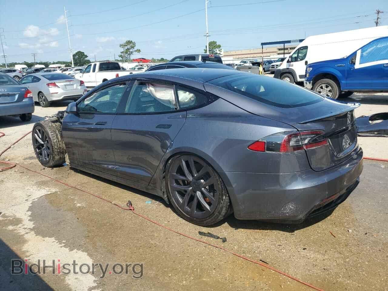 2021 TESLA MODEL S - VIN: 5YJSA1E64MF451688 - Фото 2