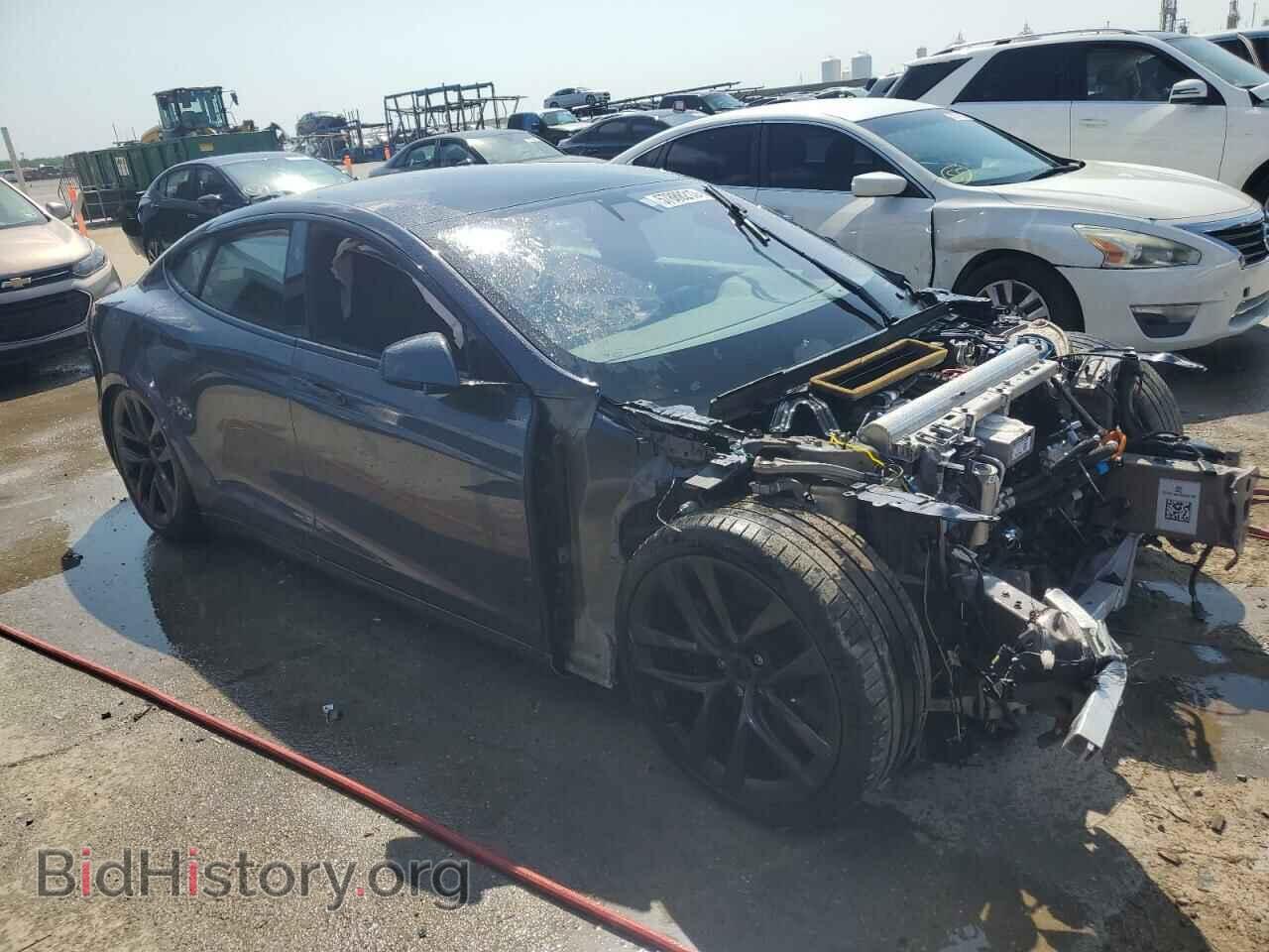 2021 TESLA MODEL S - VIN: 5YJSA1E64MF451688 - Фото 4