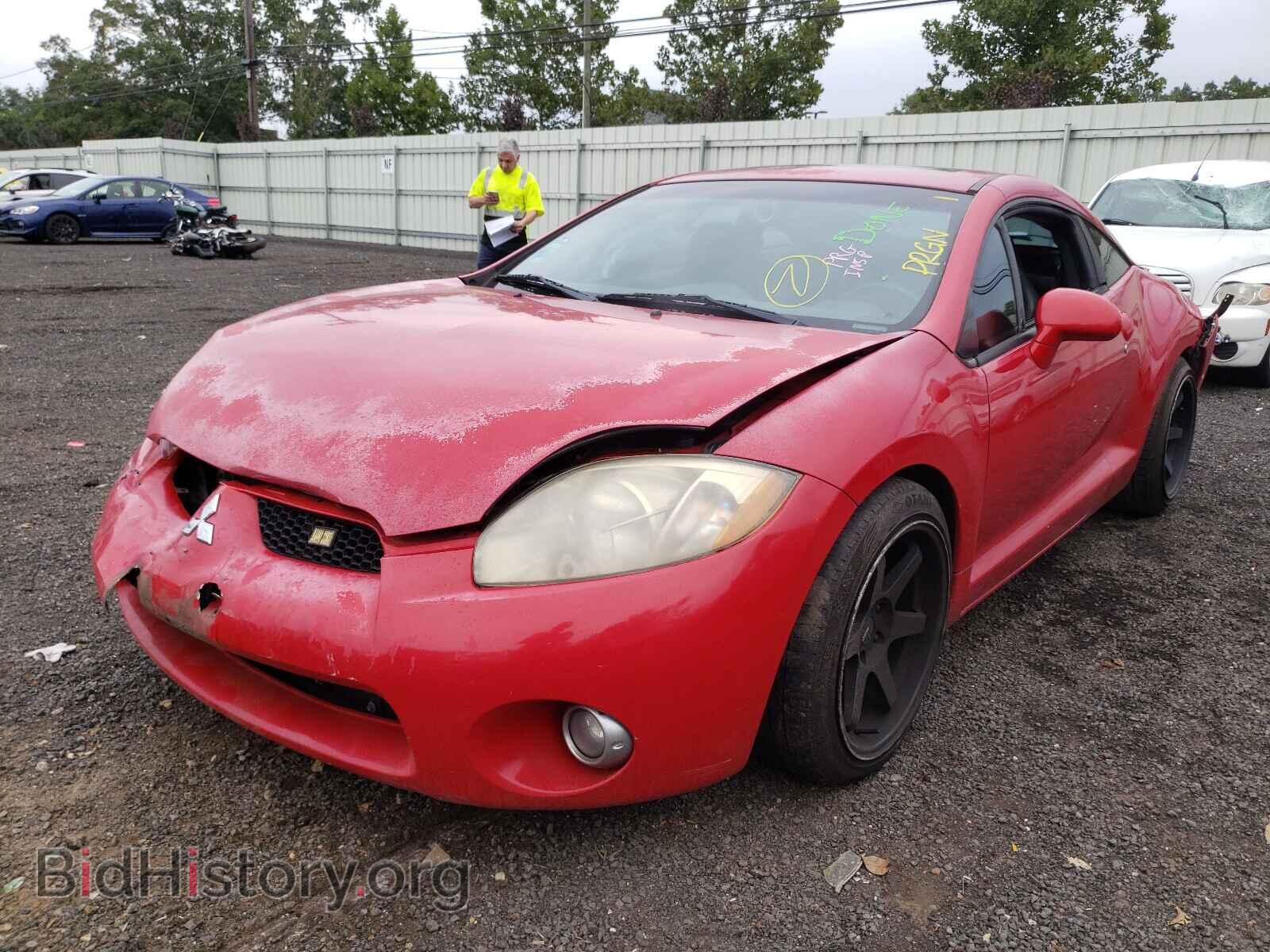 2006 MITSUBISHI ECLIPSE - VIN: 4A3AK34TX6E005221 - Фото 2