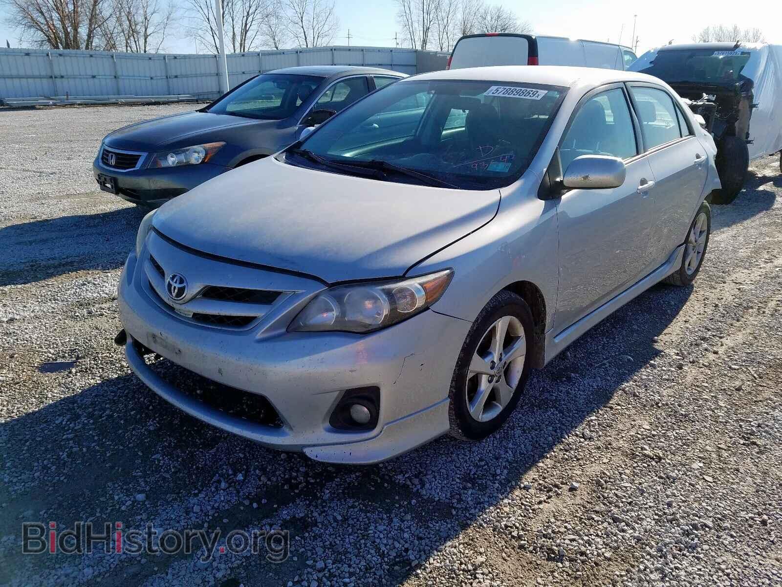 2013 TOYOTA COROLLA BA - VIN: 2T1BU4EE3DC059354 - Фото 2