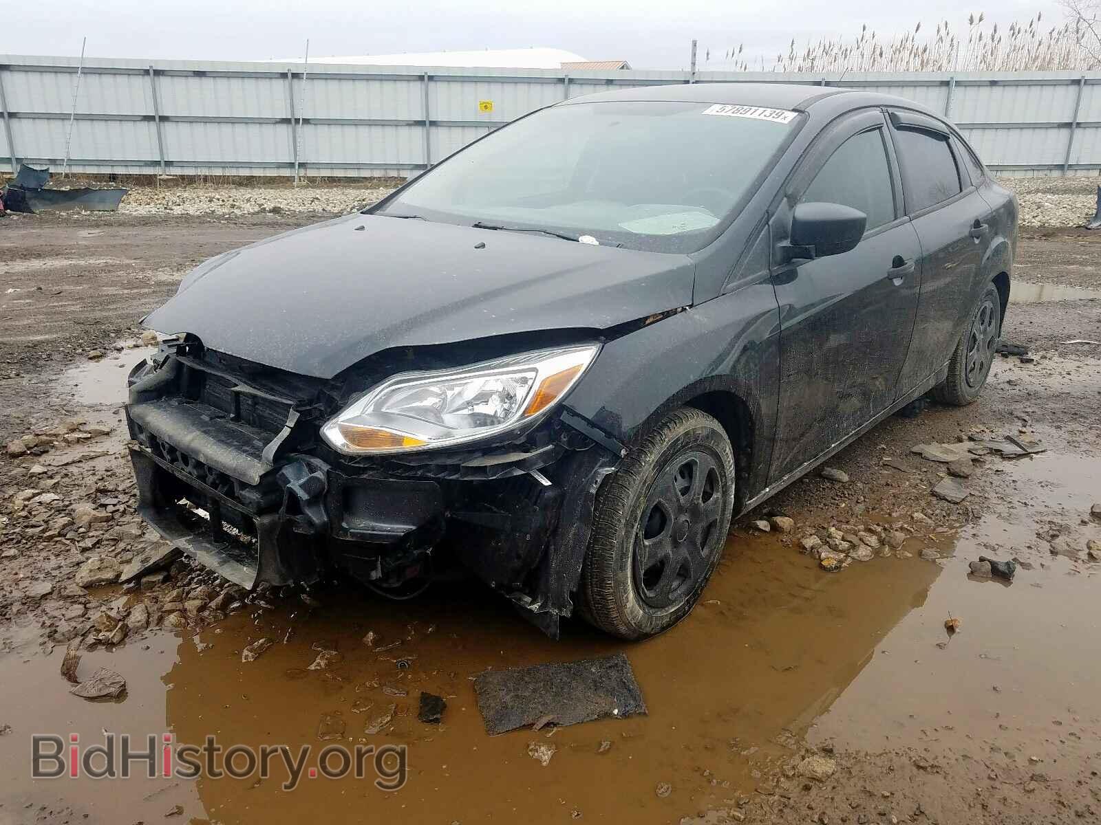 2013 FORD FOCUS - VIN: 1FADP3E24DL383699 - Фото 2