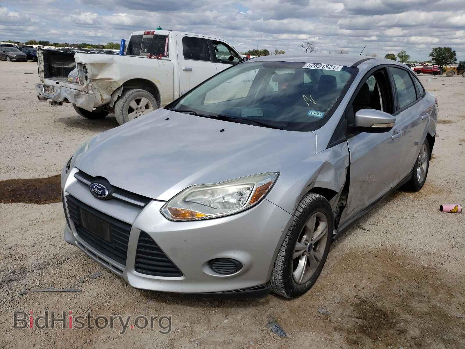 2014 FORD FOCUS - VIN: 1FADP3F28EL372639 - Фото 2