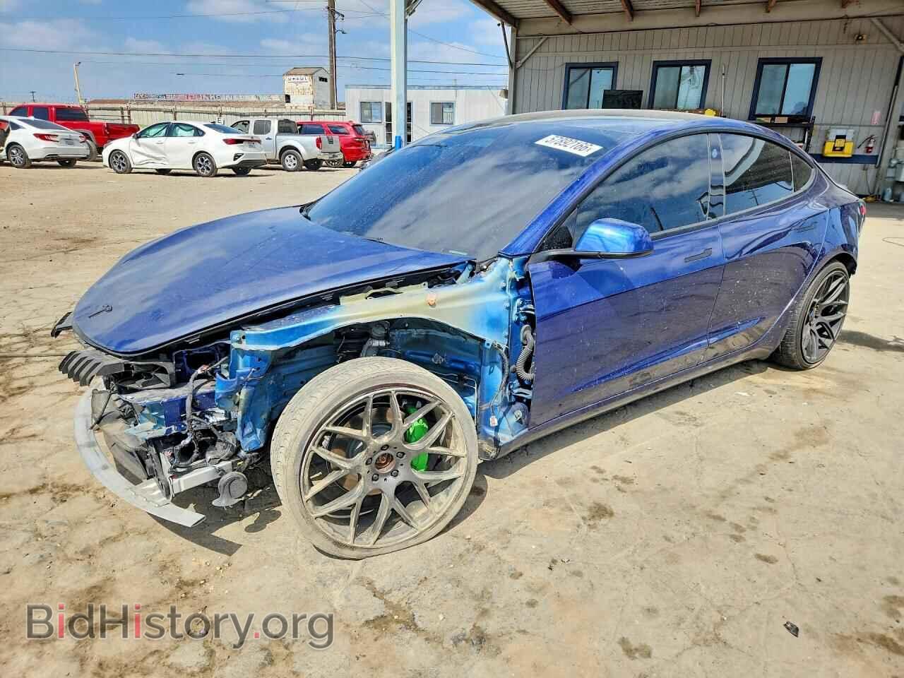 Фотография 5YJ3E1EB5NF138334 - TESLA MODEL 3 2022