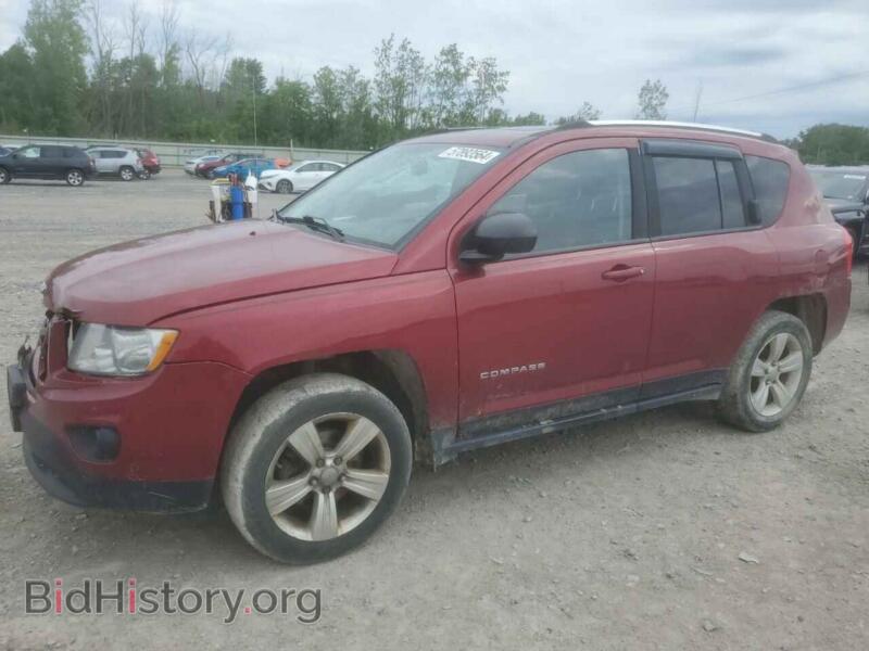 2012 Jeep COMPASS Latitude (VIN 1C4NJDEB7CD650588) — фото 1 из 13, Copart, повреждение: передняя часть