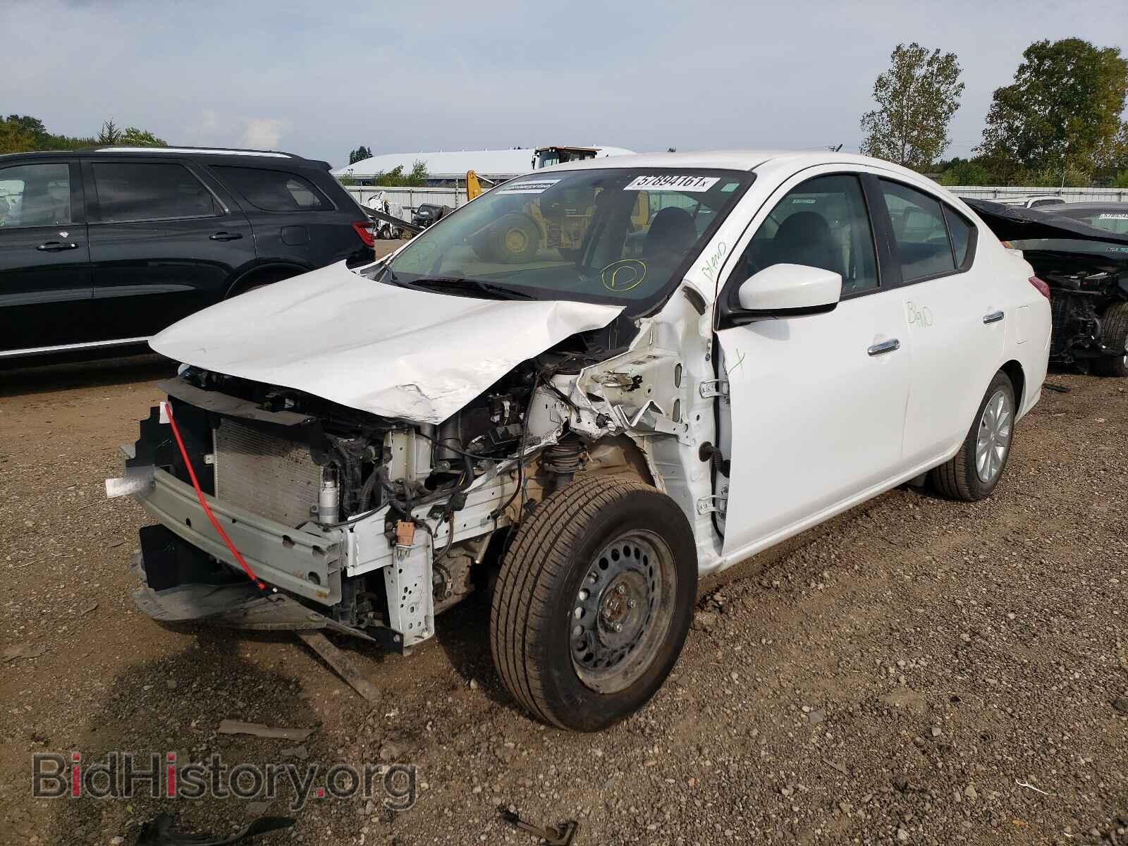 2019 NISSAN VERSA - VIN: 3N1CN7AP1KL851896 - Фото 2
