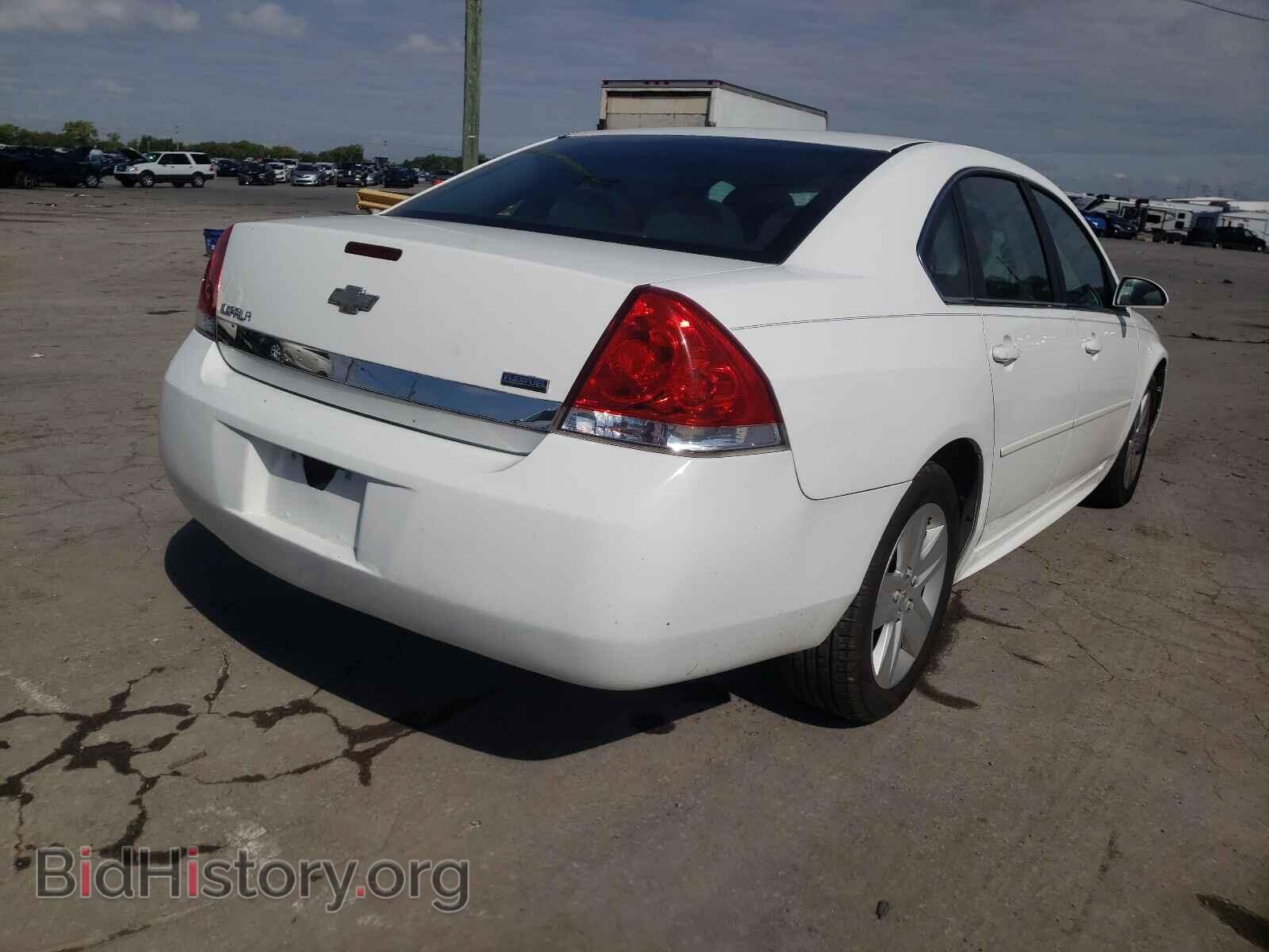 2011 CHEVROLET IMPALA - VIN: 2G1WF5EK6B1171741 - Фото 4