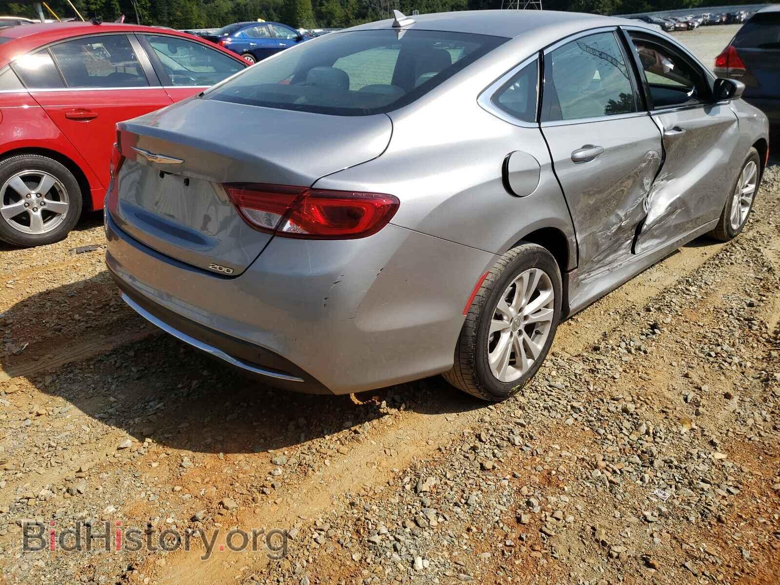 2016 CHRYSLER 200 - VIN: 1C3CCCAB4GN143623 - Фото 4