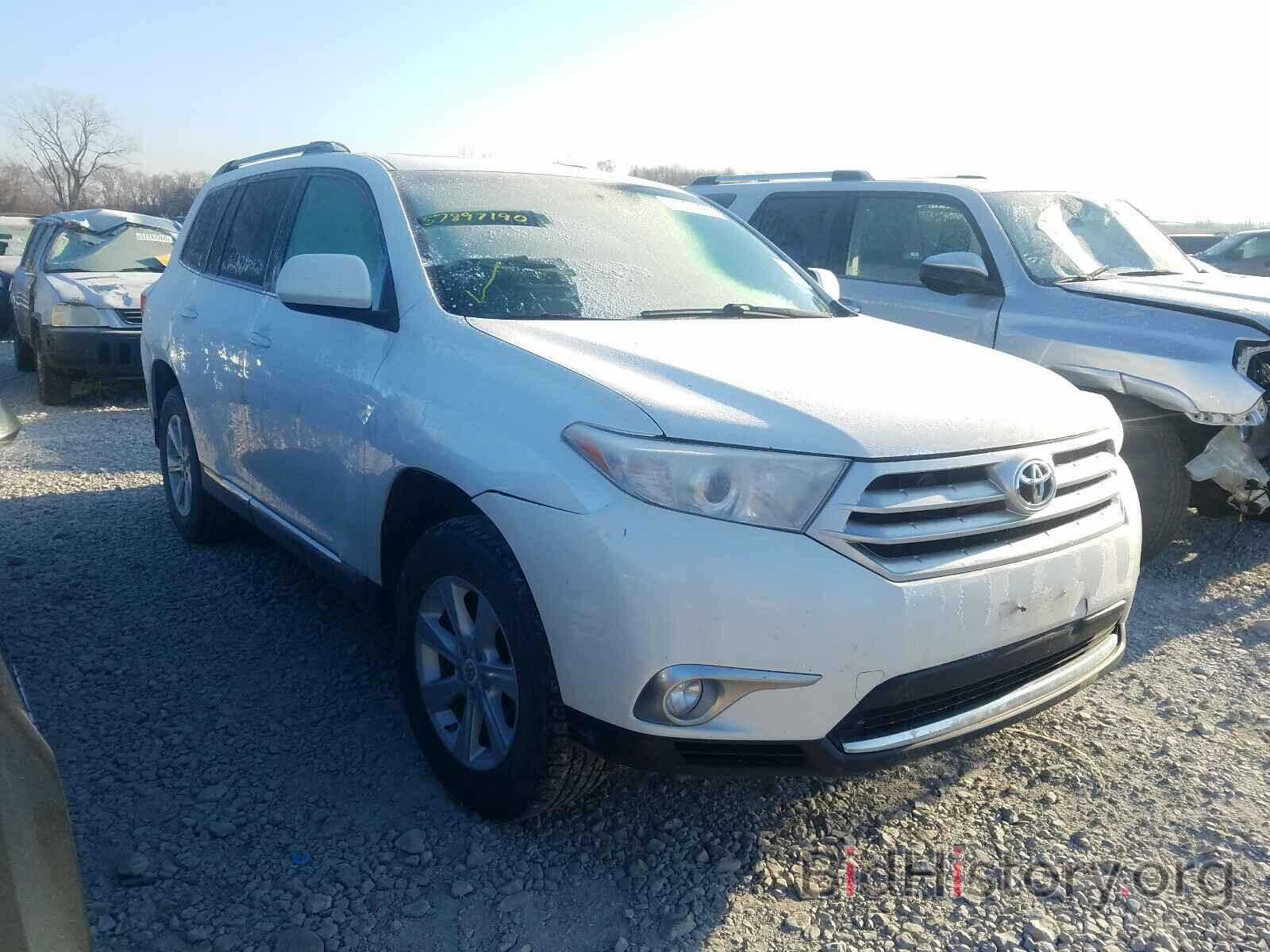 Photo 5TDBK3EH6CS146052 - TOYOTA HIGHLANDER 2012