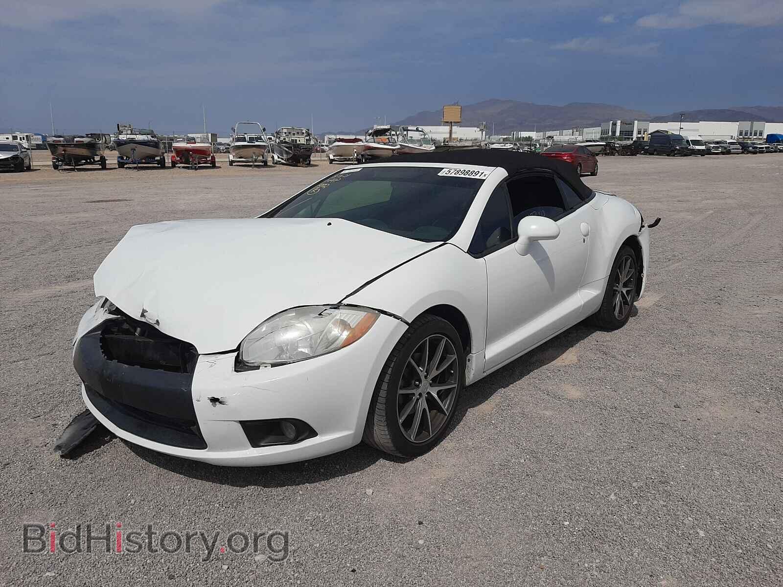2011 MITSUBISHI ECLIPSE - VIN: 4A37L2EF5BE002974 - Фото 2