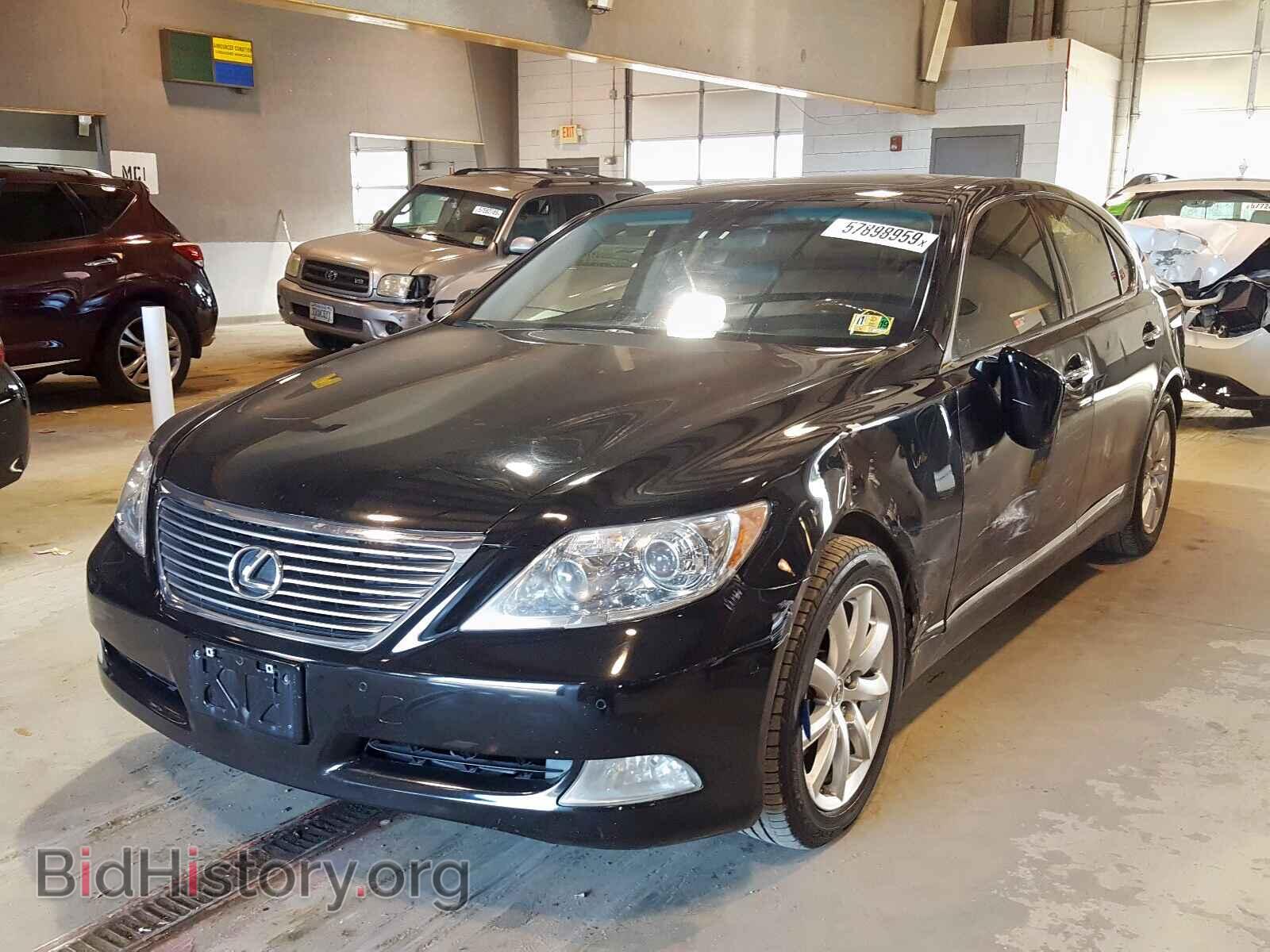 2008 LEXUS LS460 - VIN: JTHBL46F785052709 - Фото 2