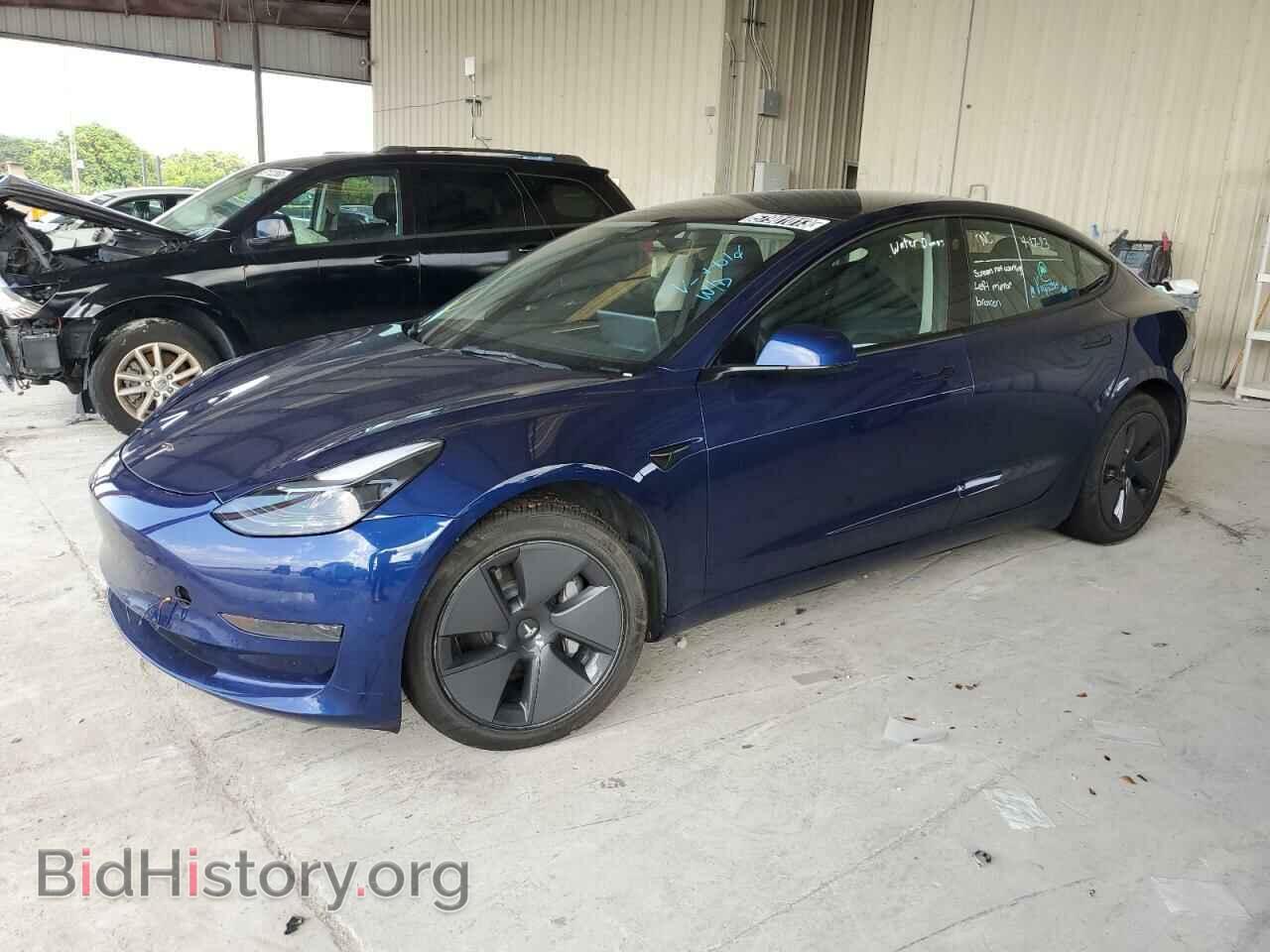 Фотография 5YJ3E1EA2NF186655 - TESLA MODEL 3 2022