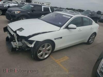 2017 Jaguar XE Premium, white — VIN SAJAD4BN0HA970530, Copart