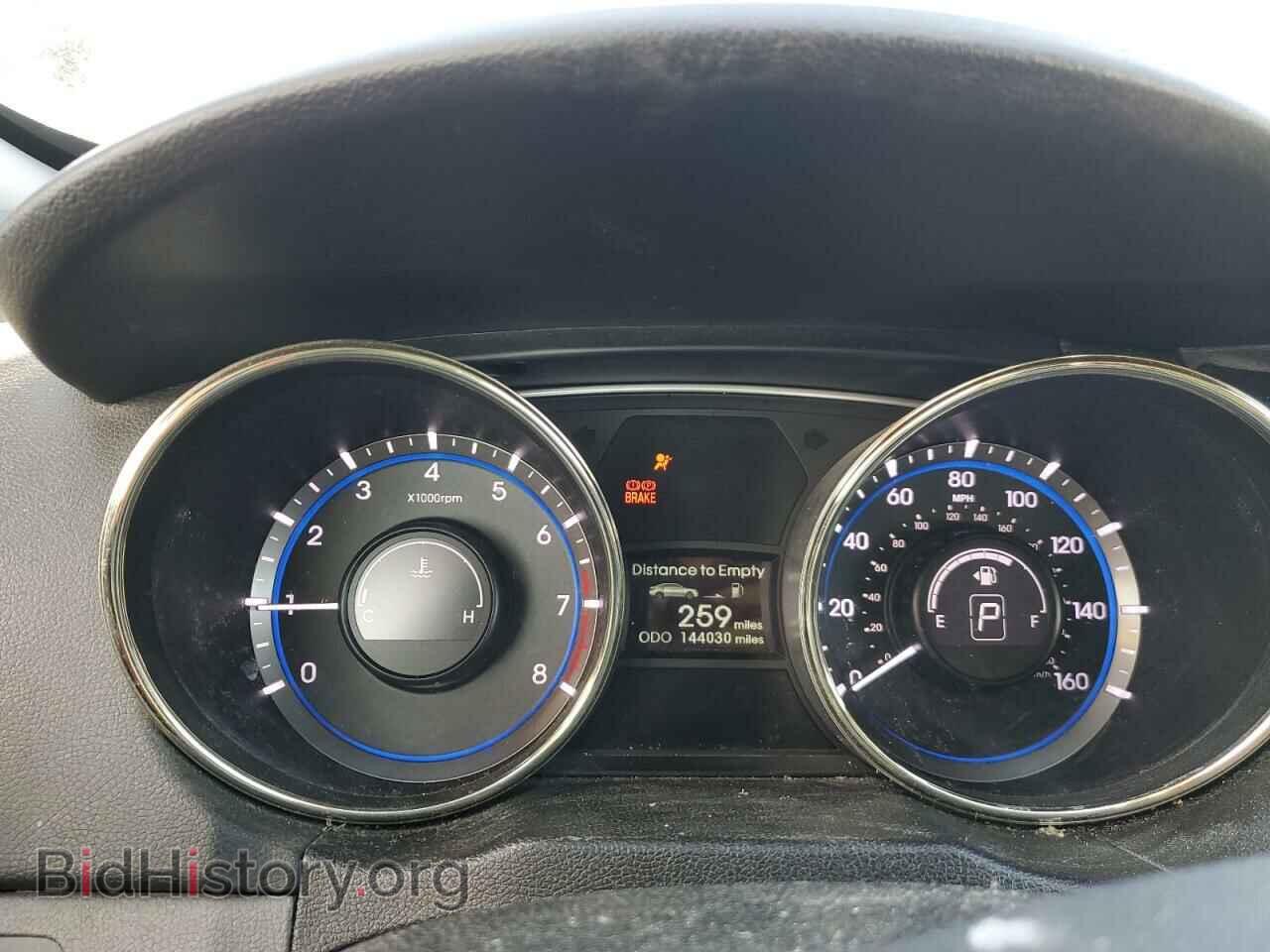 2012 HYUNDAI SONATA - VIN: 5NPEC4AC3CH386627 - Фото 9