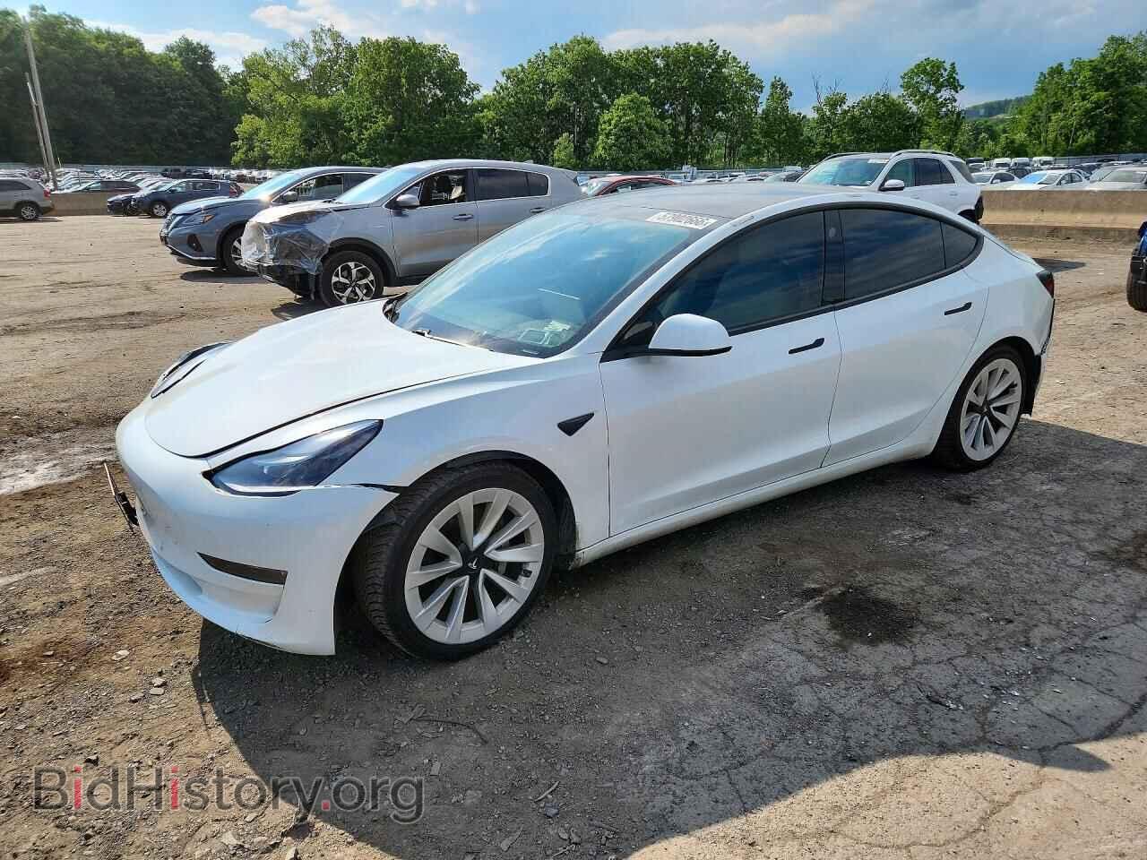 Фотография 5YJ3E1EB7MF047435 - TESLA MODEL 3 2021