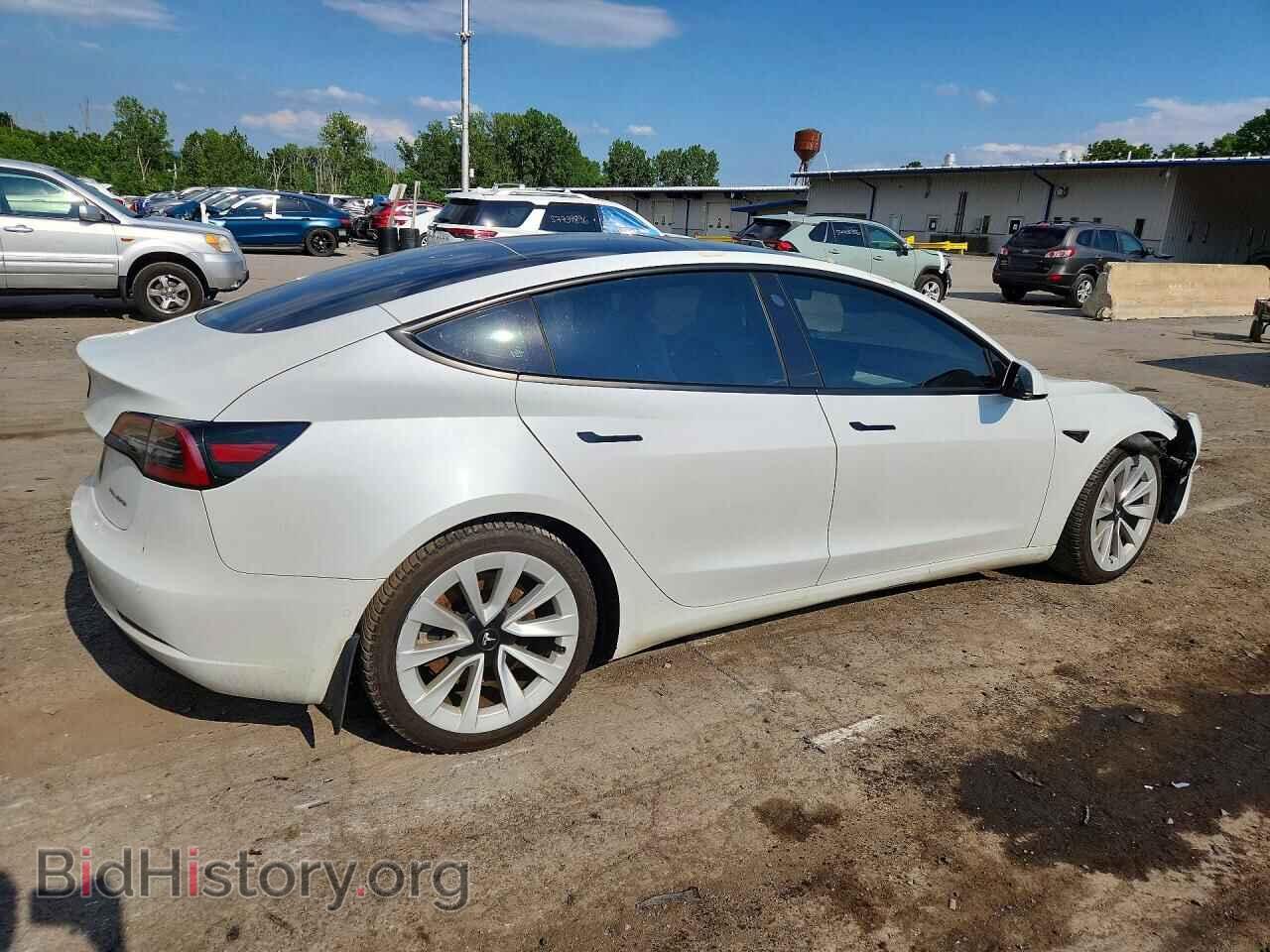 2021 TESLA MODEL 3 - VIN: 5YJ3E1EB7MF047435 - Фото 3