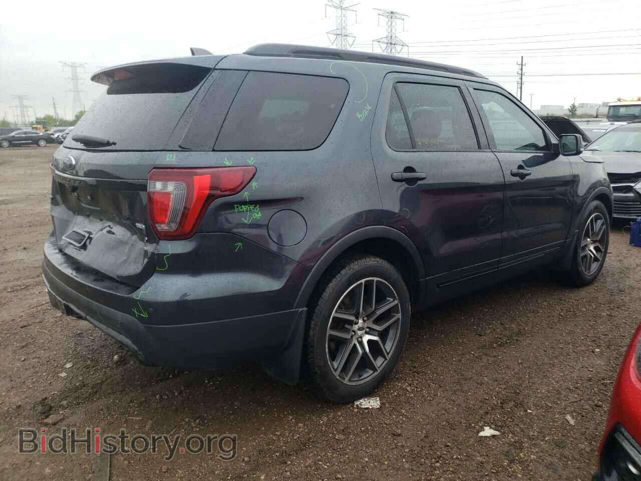 2017 FORD EXPLORER - VIN: 1FM5K8GT1HGC36590 - Фото 3