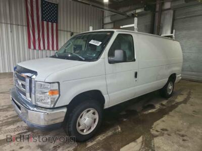 2014 Ford ALL MODELS E150 Van, white — VIN 1FTNE1EW9EDA49417, Copart