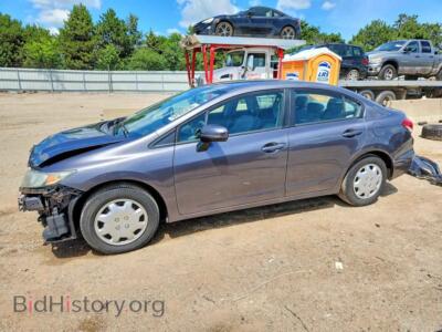 2014 Honda CIVIC LX, gray — VIN 19XFB2F59EE015548, Copart
