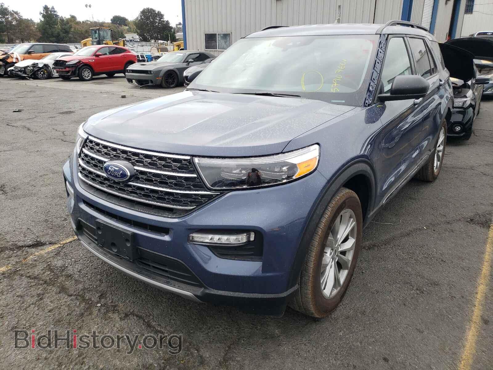 2021 FORD EXPLORER - VIN: 1FMSK8DHXMGA41374 - Фото 2