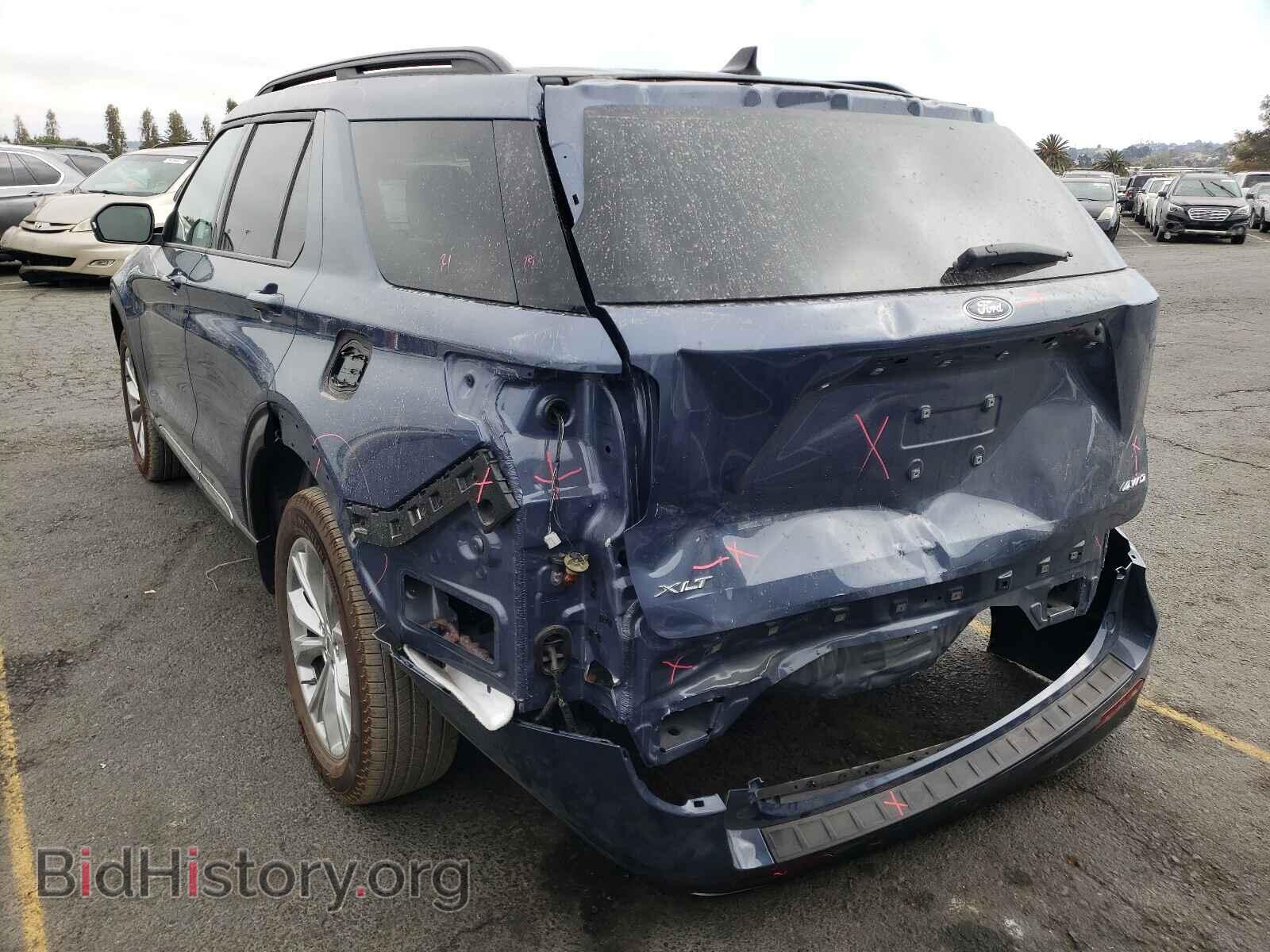 2021 FORD EXPLORER - VIN: 1FMSK8DHXMGA41374 - Фото 3