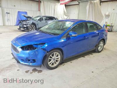 2018 Ford FOCUS SE, blue — VIN 1FADP3F21JL200334, Copart