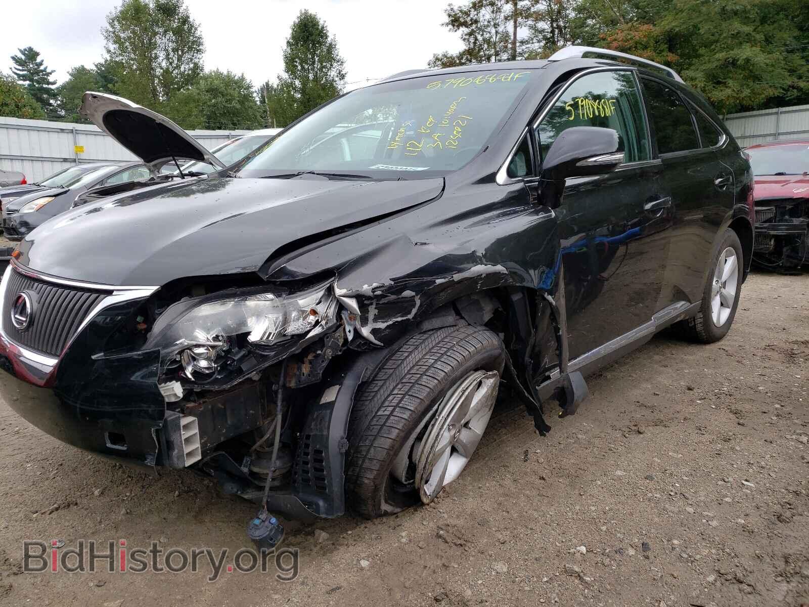 2012 LEXUS RX350 - VIN: 2T2BK1BA2CC133301 - Фото 2