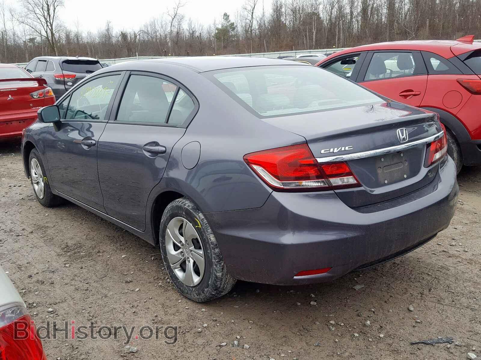 2014 HONDA CIVIC LX - VIN: 2HGFB2F51EH520831 - Фото 3