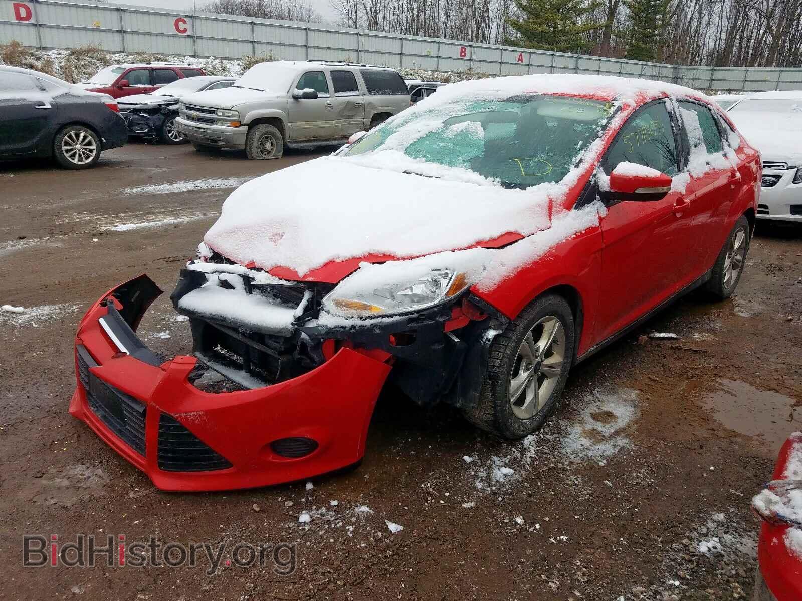 2014 FORD FOCUS SE - VIN: 1FADP3F27EL163344 - Фото 2