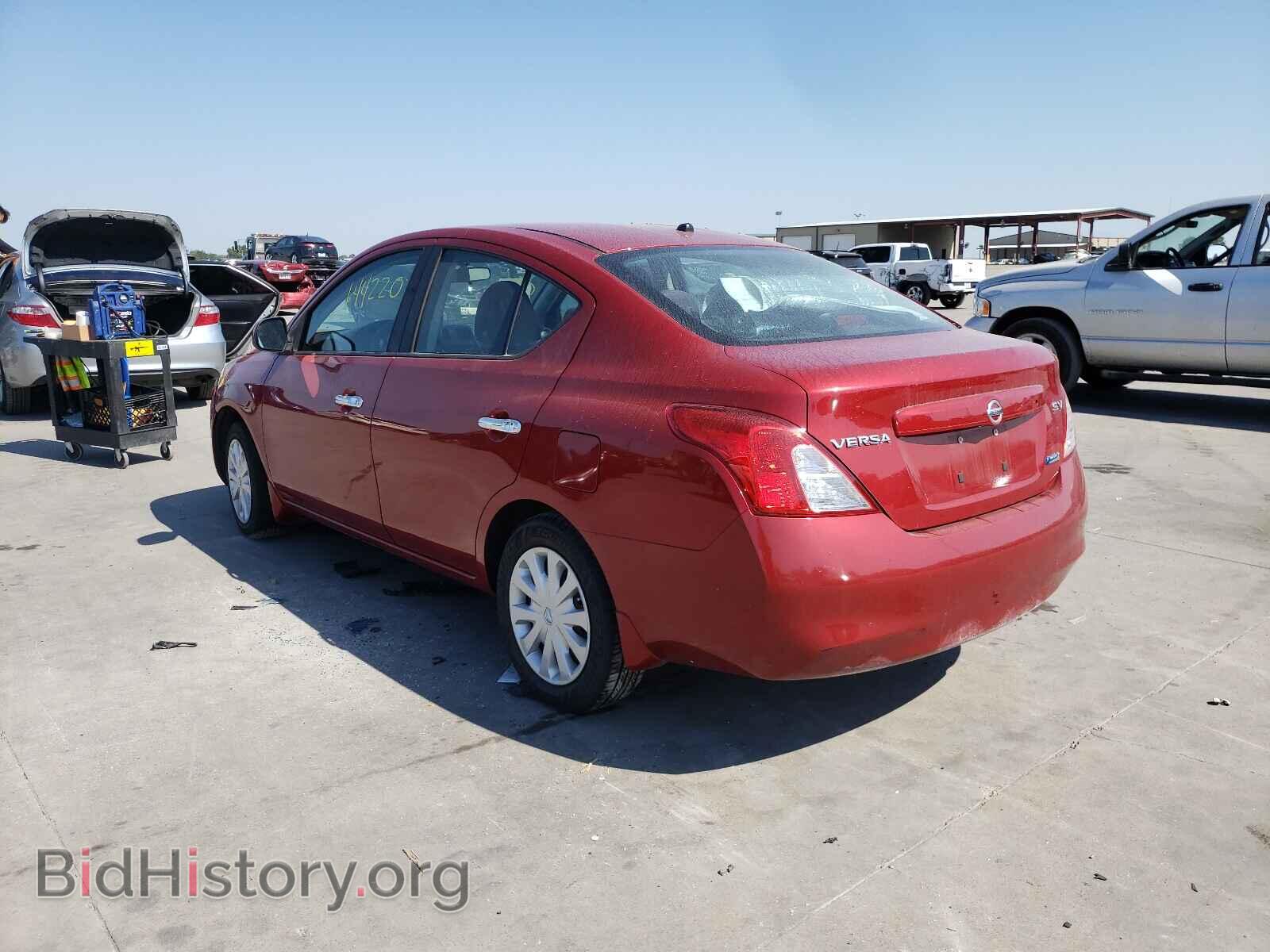 2012 NISSAN VERSA - VIN: 3N1CN7AP6CL907087 - Фото 3