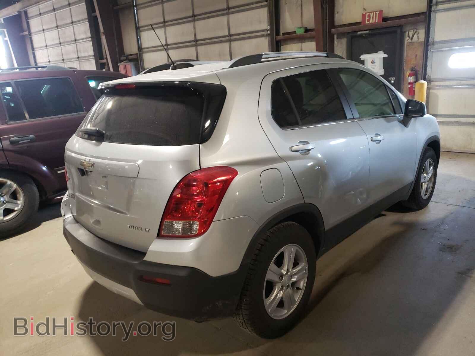 2015 CHEVROLET TRAX - VIN: 3GNCJLSBXFL203667 - Фото 4