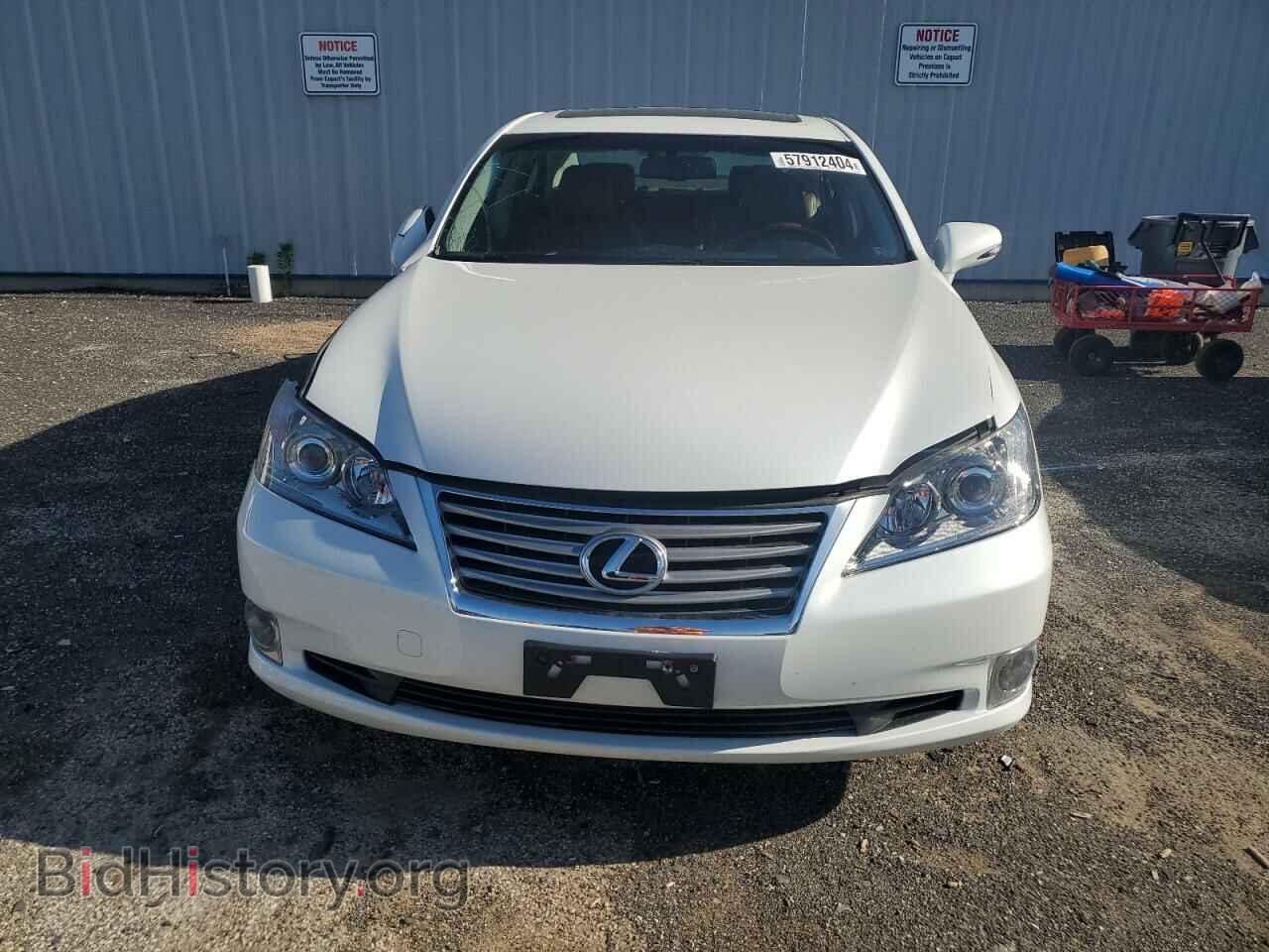 2012 LEXUS ES350 - VIN: JTHBK1EG4C2480274 - Фото 5